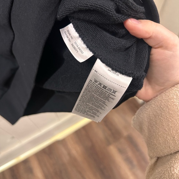 Mammut men’s black crewneck with printed front design size small - Picture 4 of 8